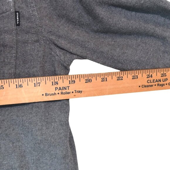 O’Neill Gray Flannel Shirt M Casual Surf Skatecore - Picture 4 of 7
